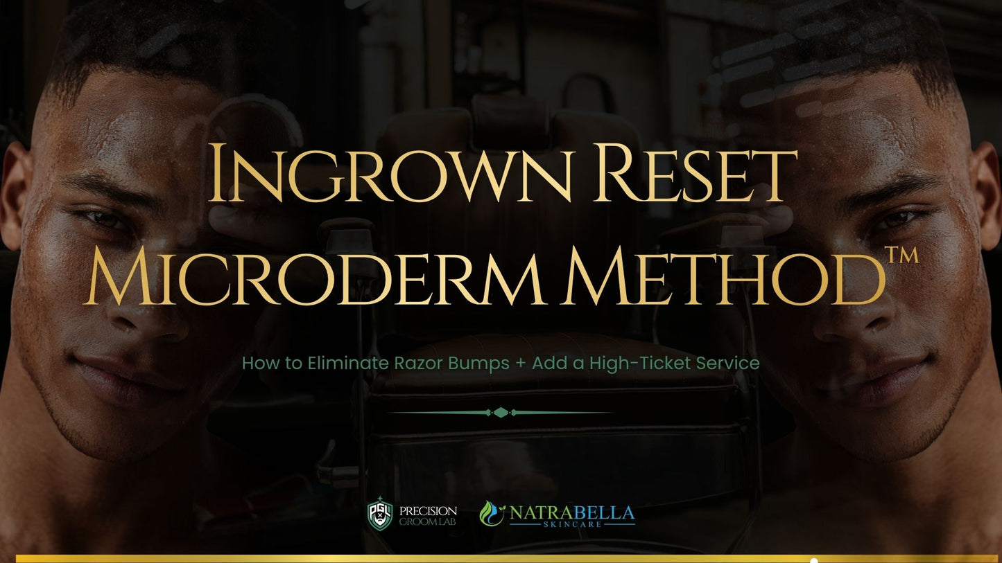 Ingrown Reset Microderm Method™ for Barbers