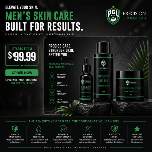 Precision Groom Lab Men’s Skincare System